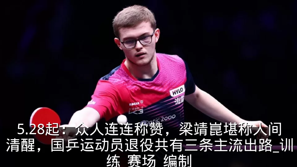 5.28起:众人连连称赞,梁靖崑堪称人间清醒,国乒运动员退役共有三条主流出路_训练_赛场_编制